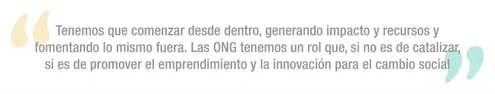 A block quote.