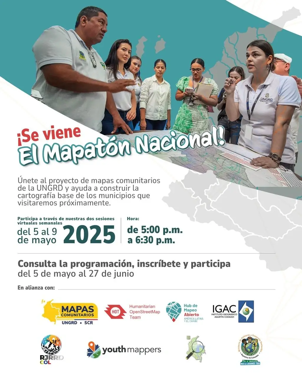 Mapatón Nacional de Colombia 2025