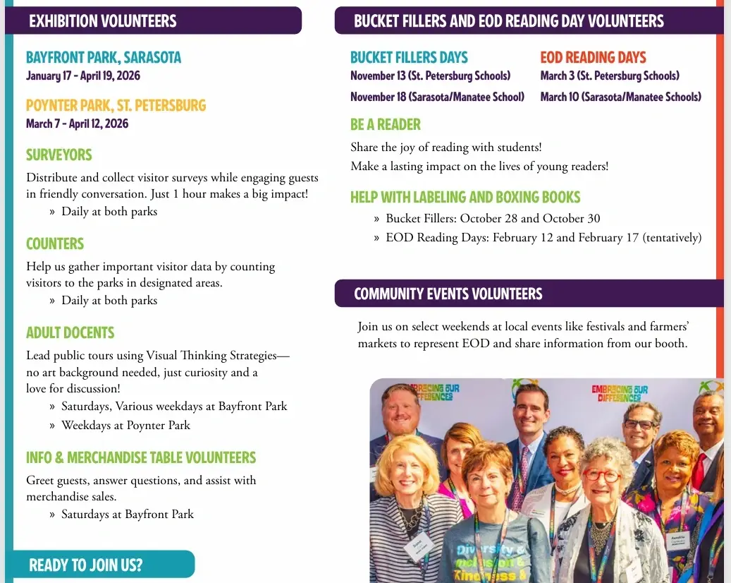 Volunteer with Embracing Our Differences – Be Part of Something Inspiring!