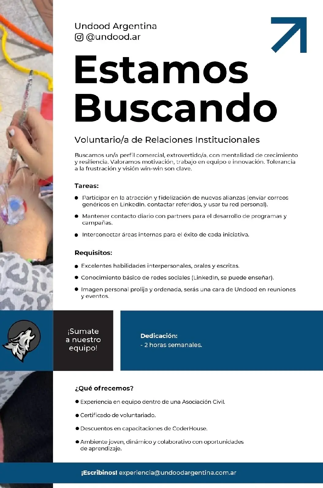 Voluntario/a de Relaciones Institucionales