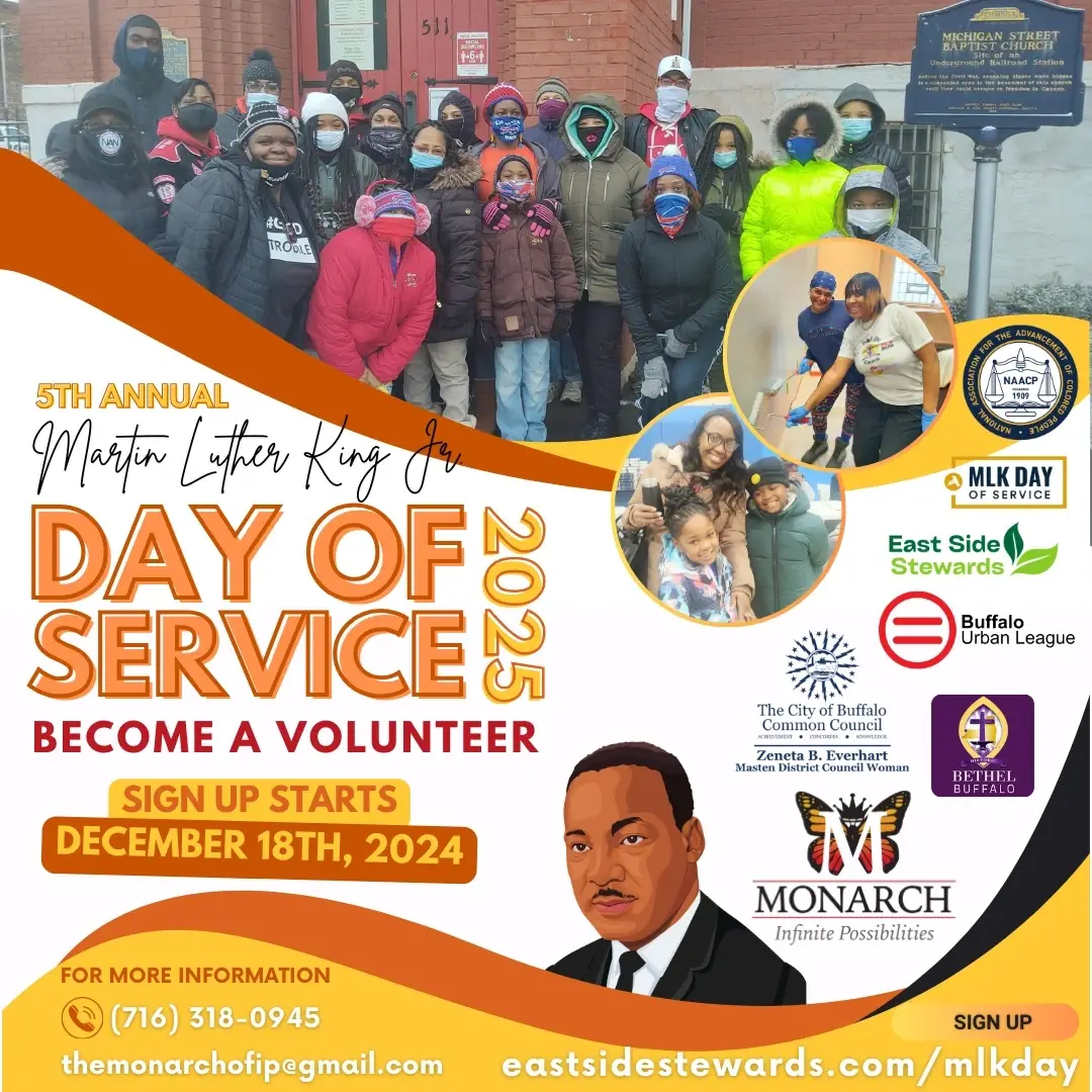 MLK Day of Service 2025 Buffalo, NY Eastside Idealist
