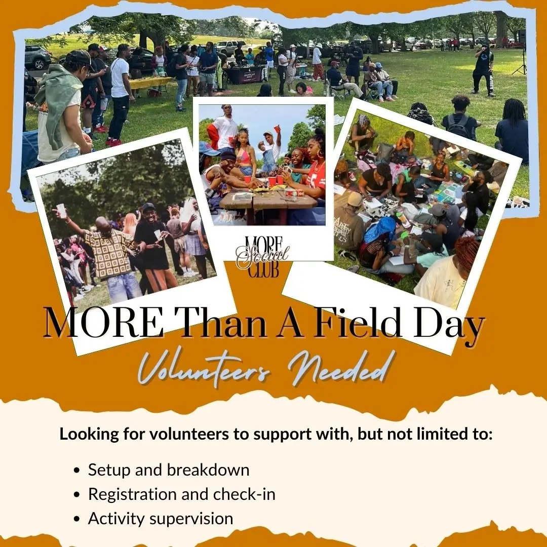 More Than  A Field Day Volunteer Opportunity