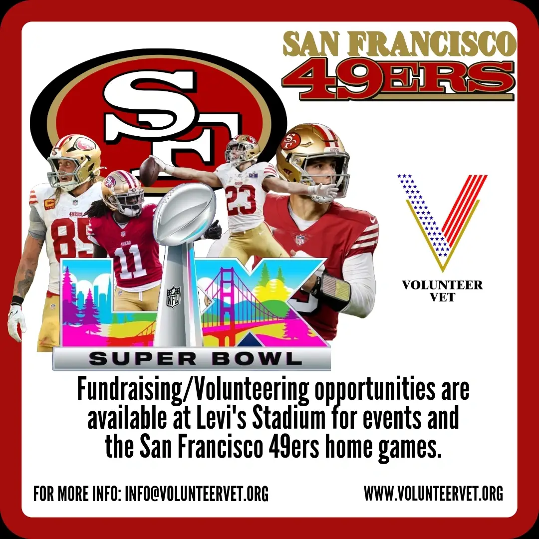 Volunteer at San Francisco 49ers home games