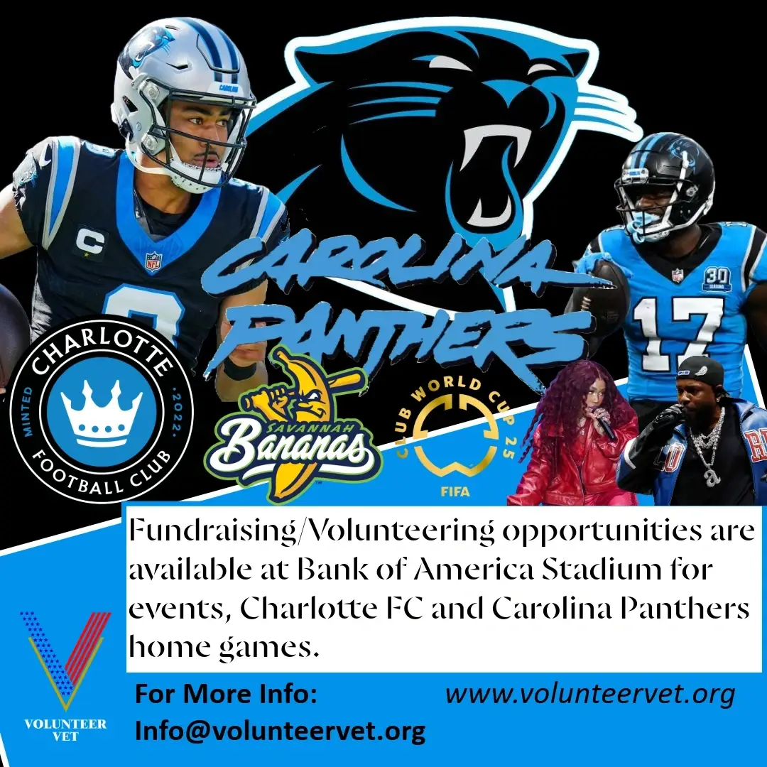 Volunteer at Carolina Panther home games