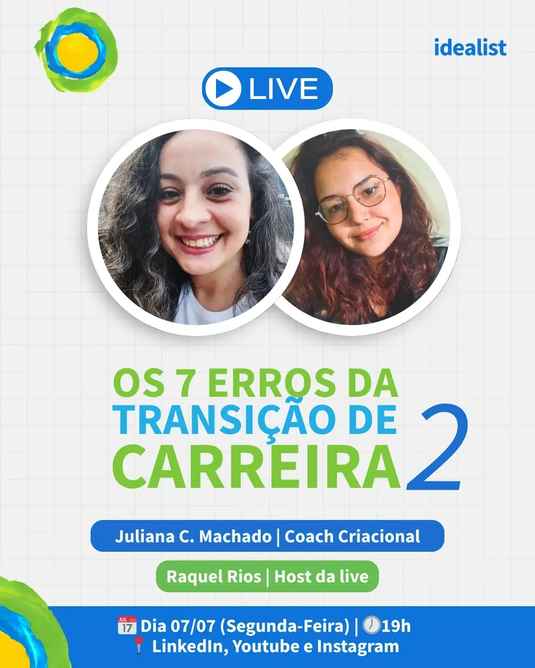 LIVE: Os 7 erros da Transição de Carreira