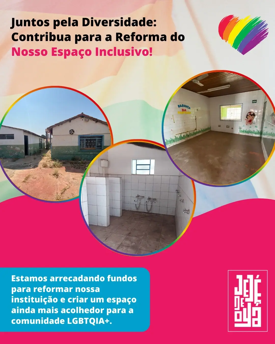 🔧✨ AJUDE A CONSTRUIR O FUTURO DO ISJO!! 💙🏡