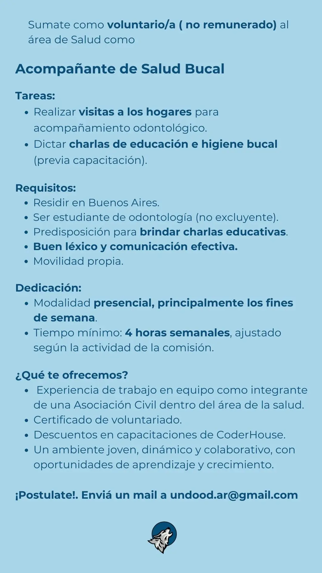Acompañante de Salud Bucal
