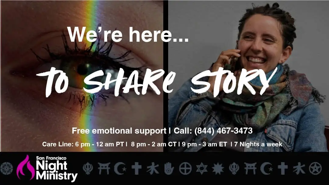 SF Night Ministry: Care Line Phone Counselor
