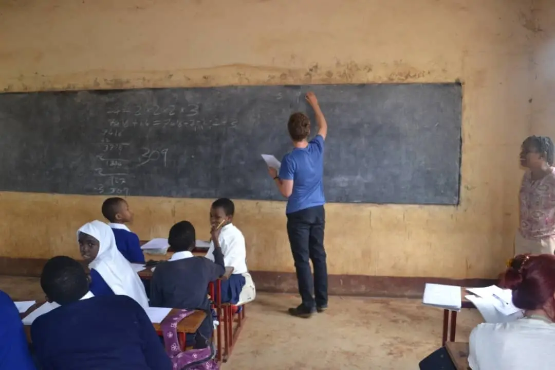 TEACH MASAI CHILDREN IN TANZANIA