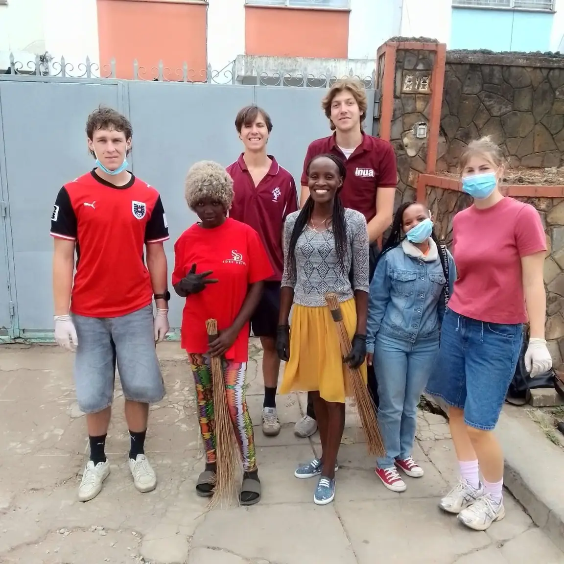 Rosemary M. from Nairobi, Kenya invited her neighbors to help clean up their neighborhood, meet new people, and start taking action