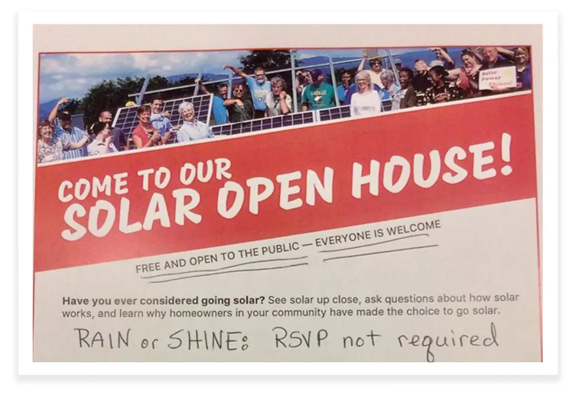 Convite para aprender sobre energia solar