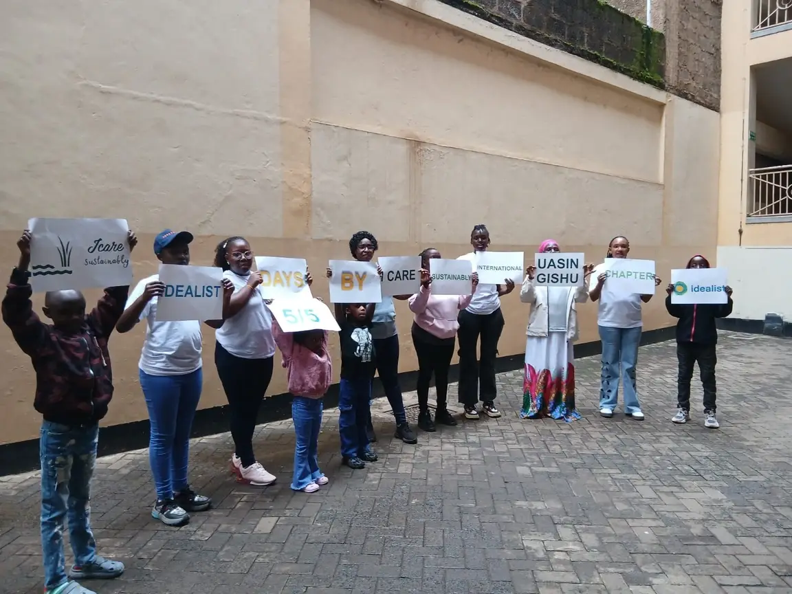 ICare Sustainably celebrates Idealist Days with local volunteers.