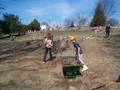 Cemetery Cleanup Volunteer