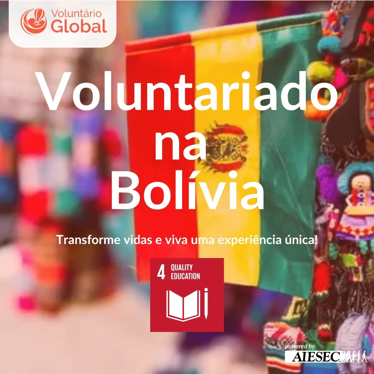 Voluntariado na Bolívia: Educação Intercultural e Inclusiva | ODS 4
