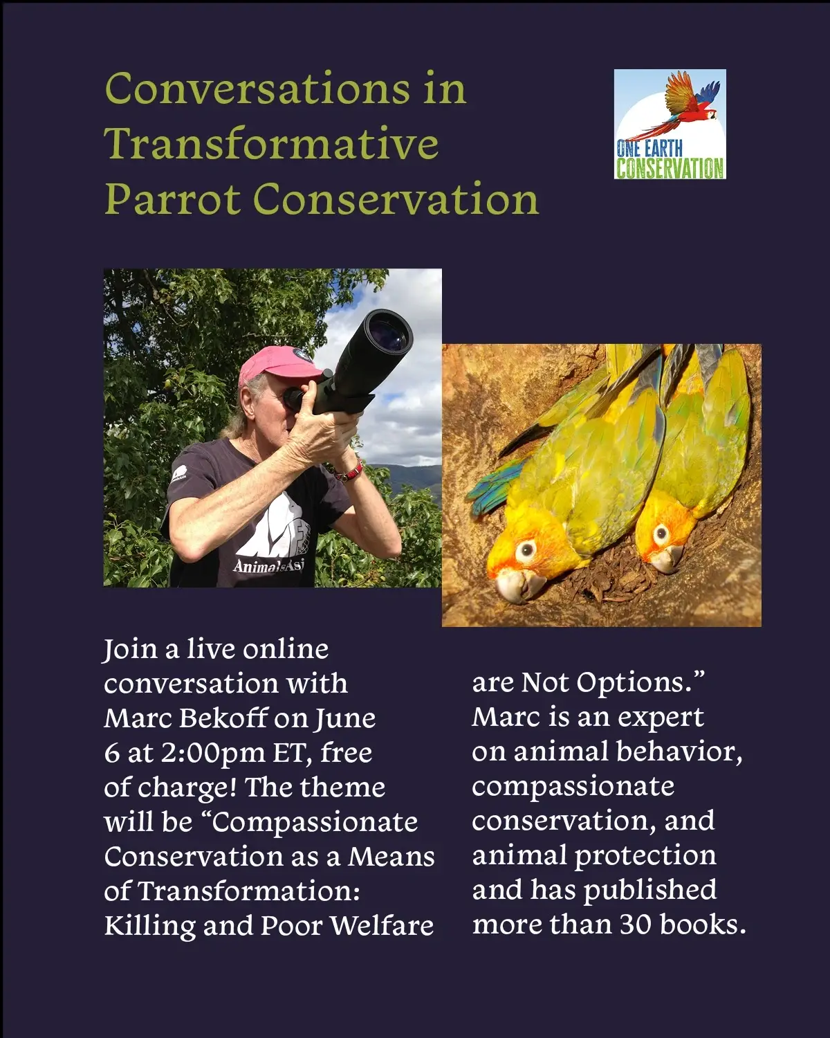 Conversations in Transformative Parrot Conservation