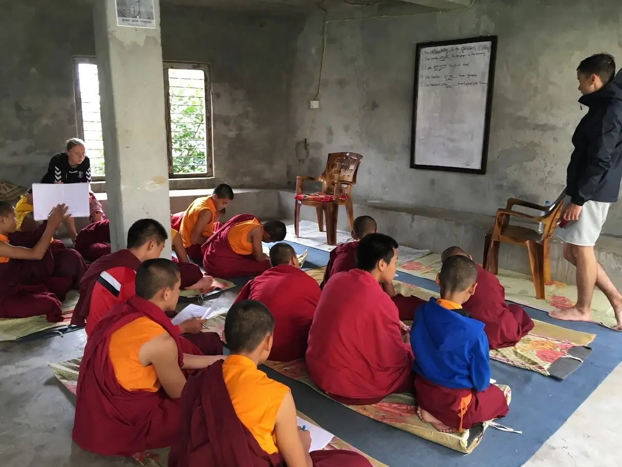 2 weeks monastery Teaching and  a week adventure