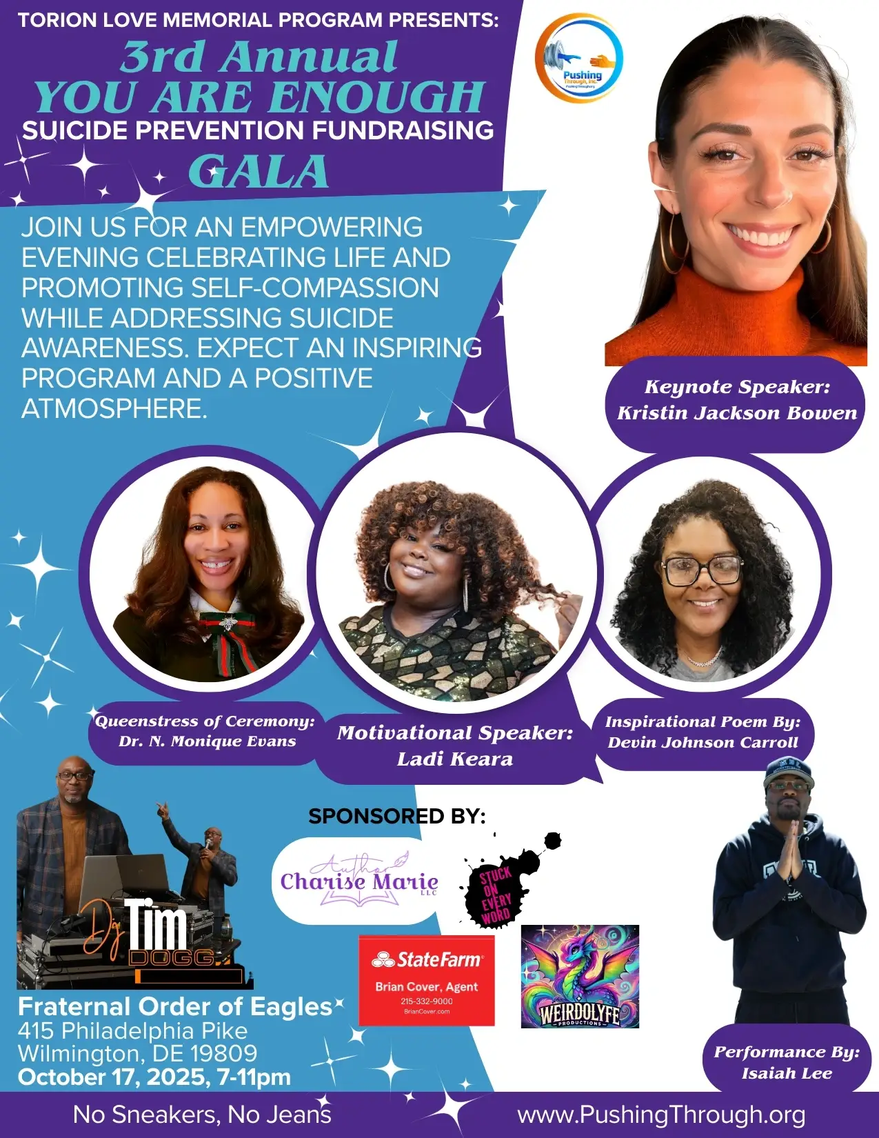 Volunteer for Suicide Fundraising Gala