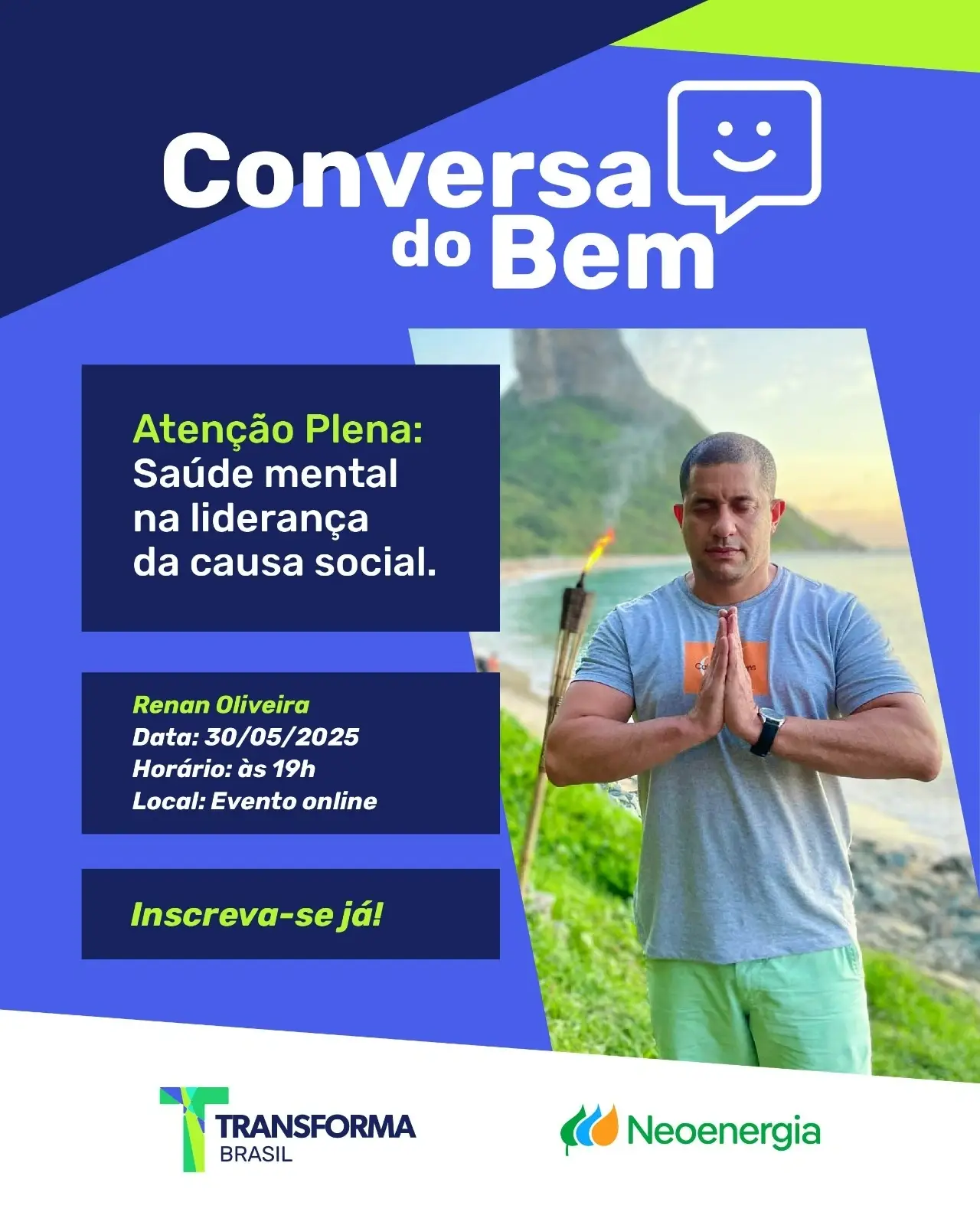 Conversa do Bem - Atenção Plena: Saúde mental na liderança da causa social.