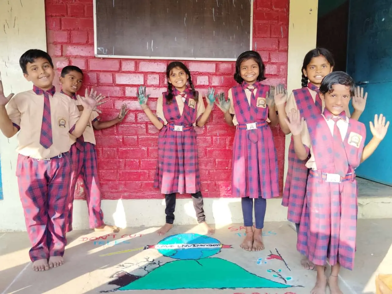 Teach to Rural Tribal Children at School