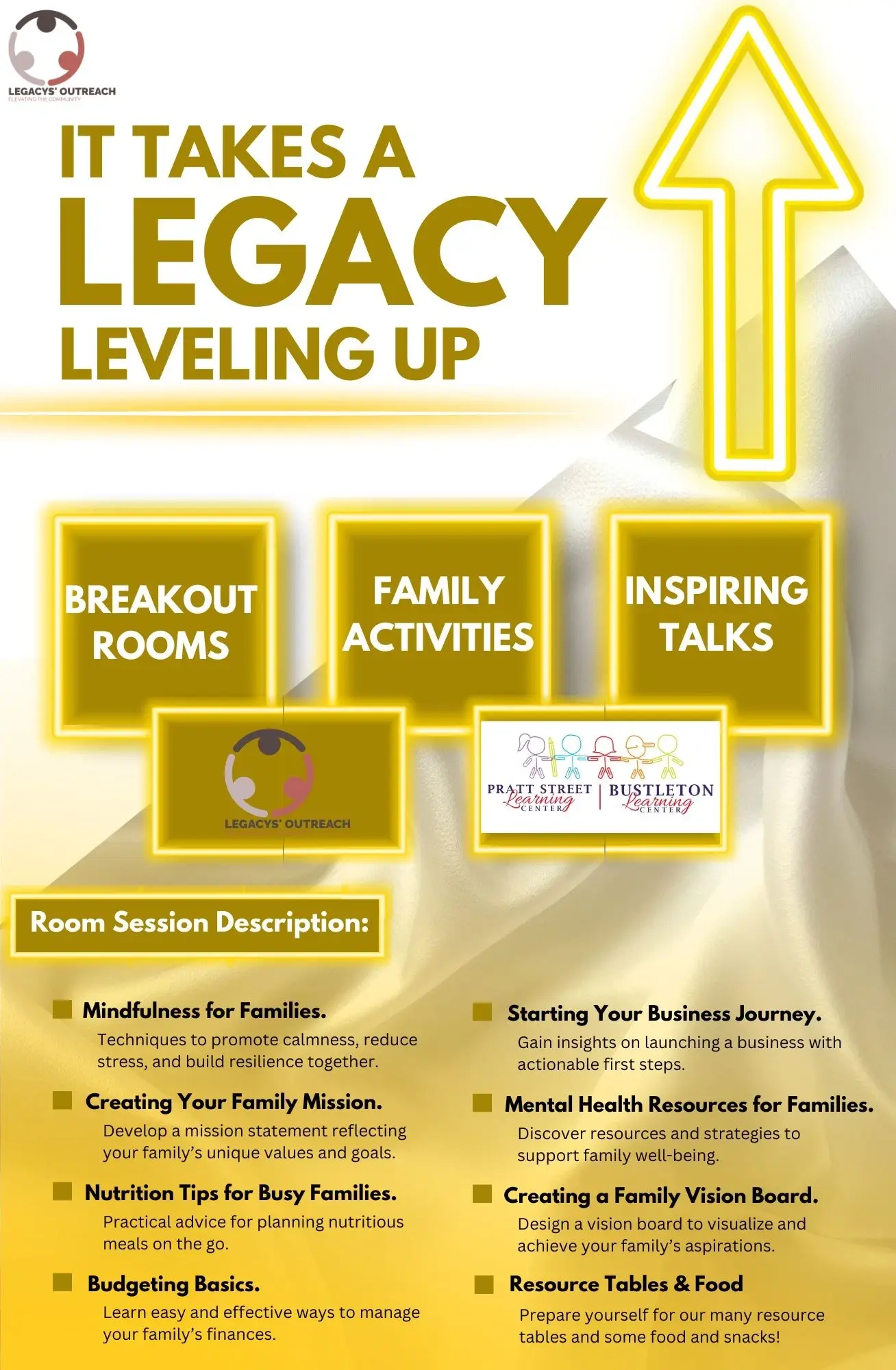 It Takes A Legacy: Leveling Up