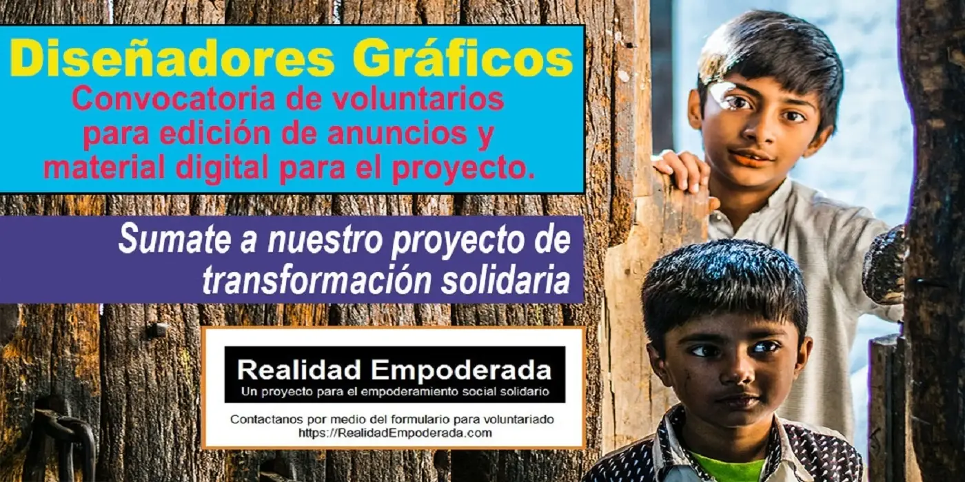 DISEÑADOR GRAFICO VOLUNTARIO