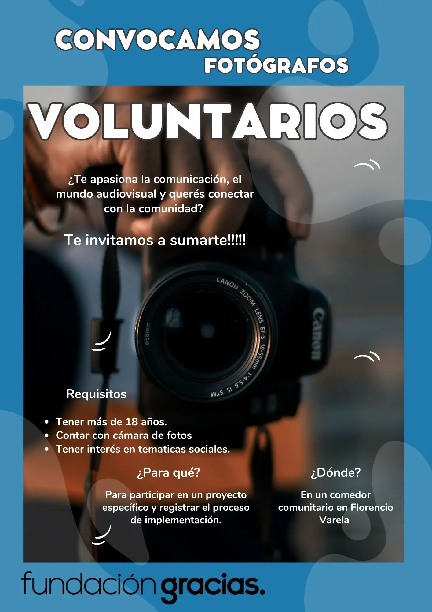 Fotógrafos voluntarios