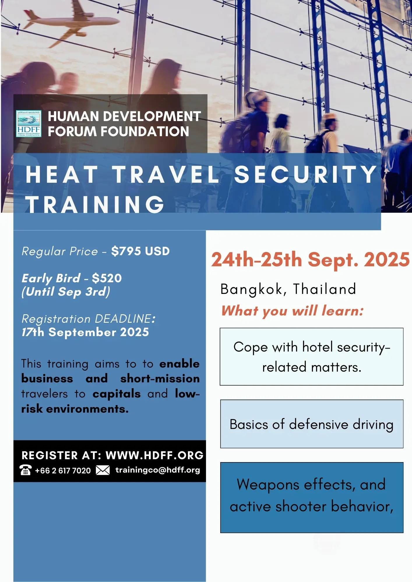 HEAT Travel Security Training