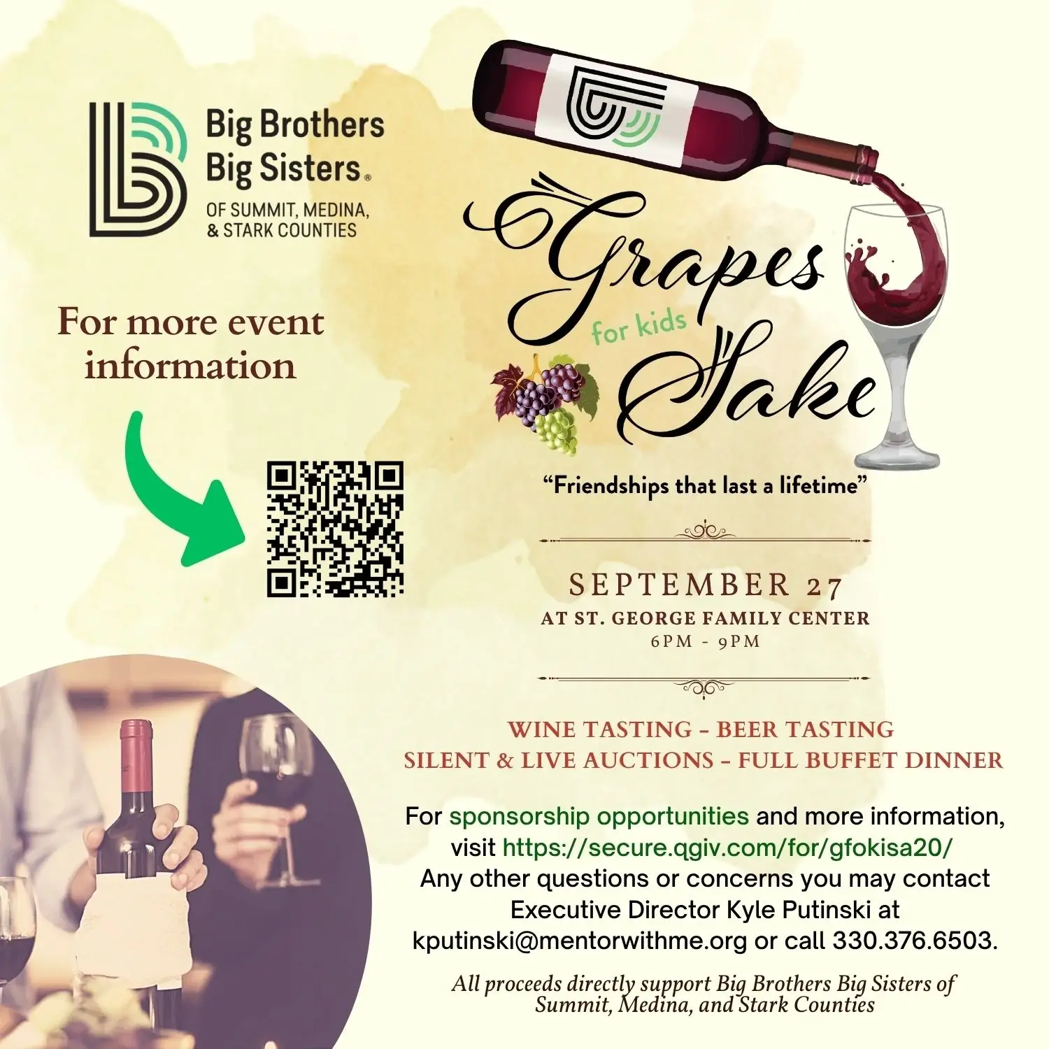 Grapes for Kids Sake Fundraiser