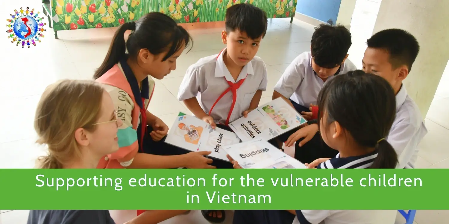 Supporting education for the vulnerable children in Vietnam