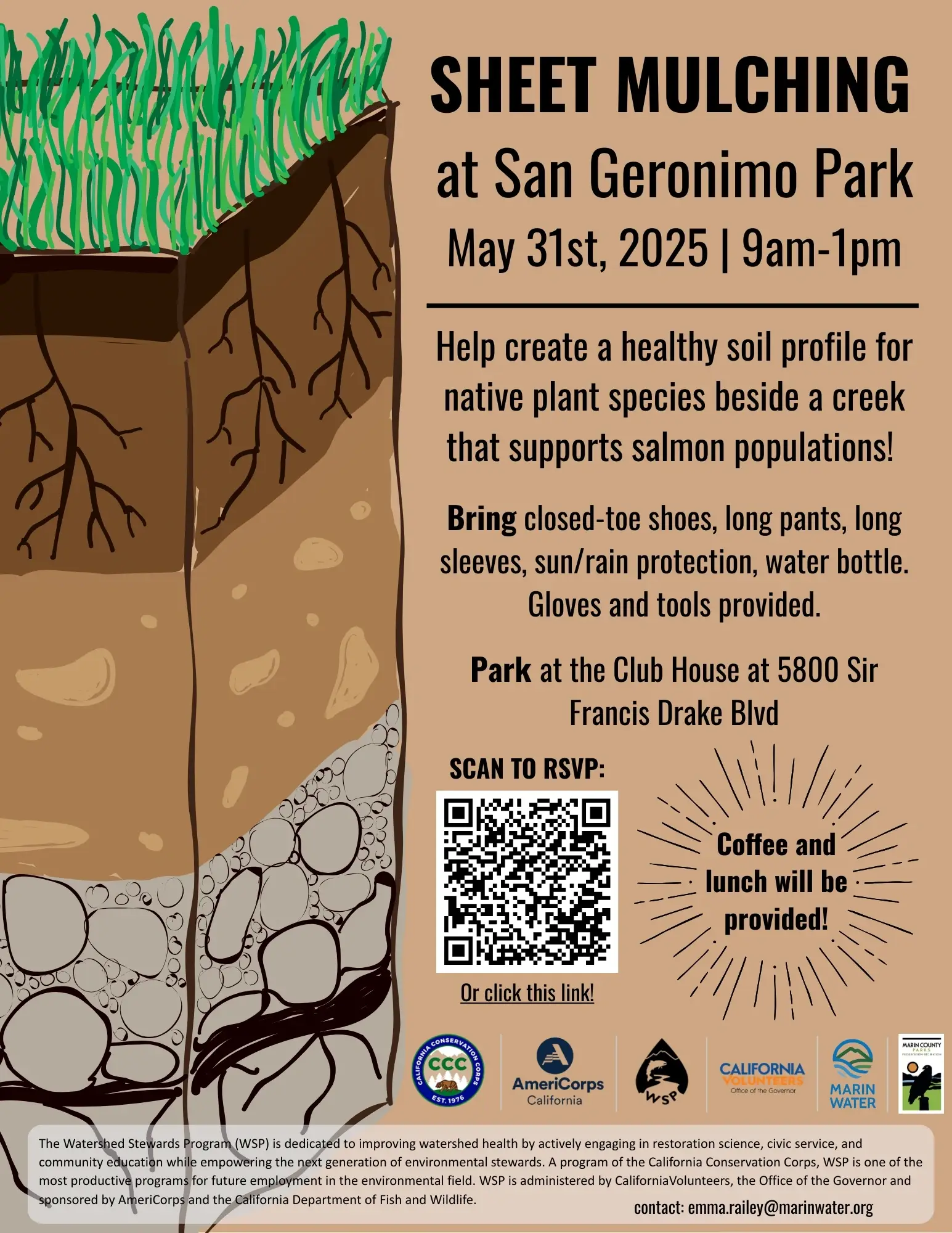 Sheet Mulching at San Geronimo Park