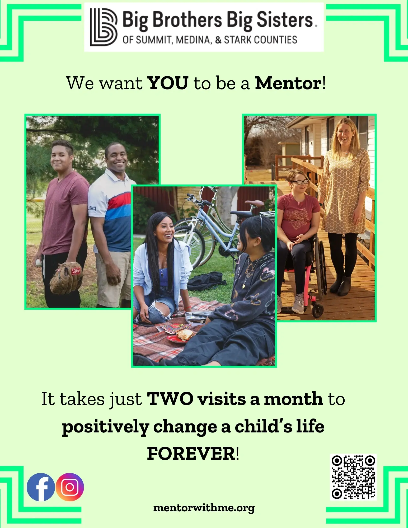 Become a Mentor with Big Brothers Big Sisters!