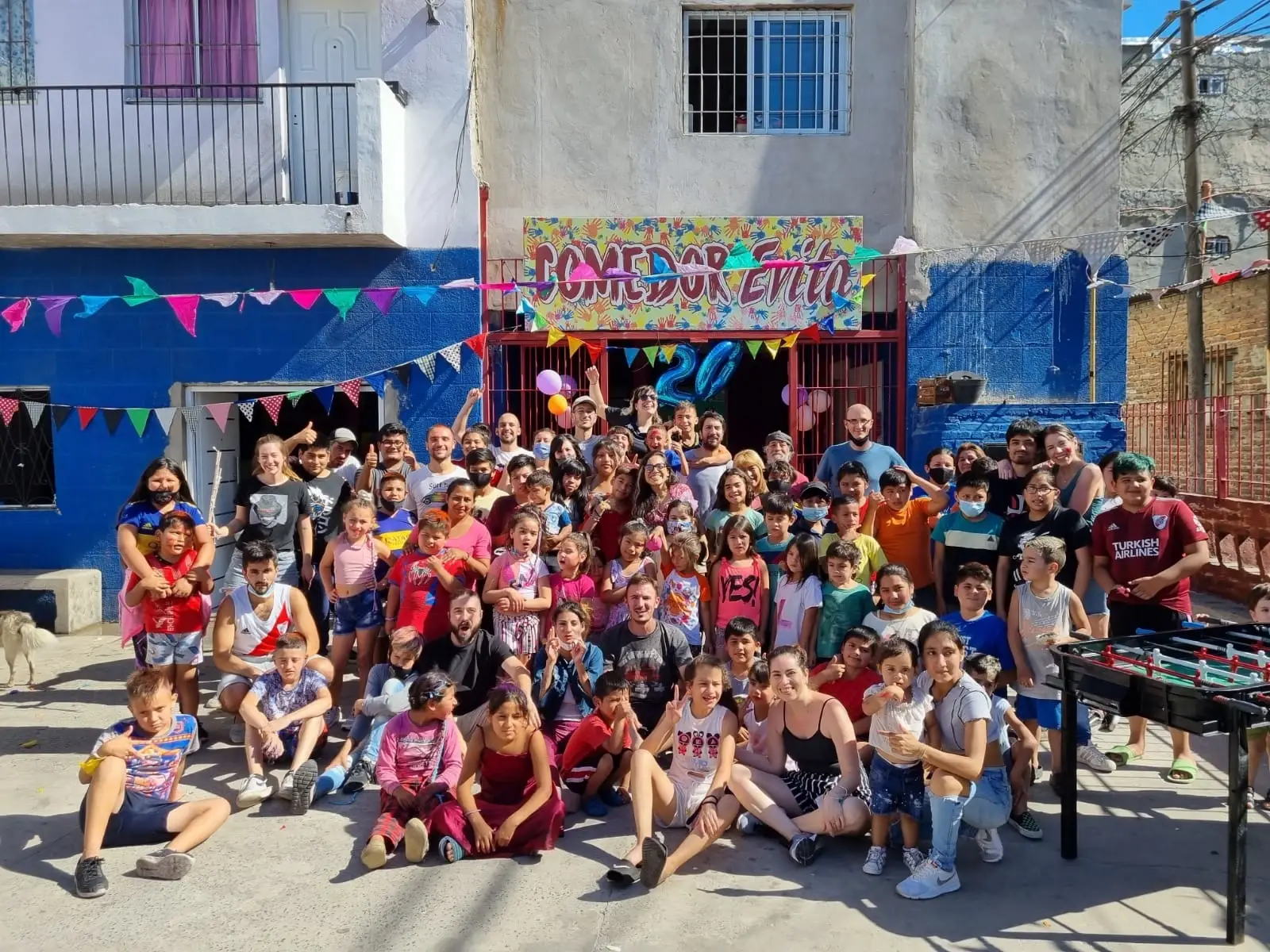Voluntarios/as Programa de Apoyo Pedagógico en Villa 21-24 Zavaleta