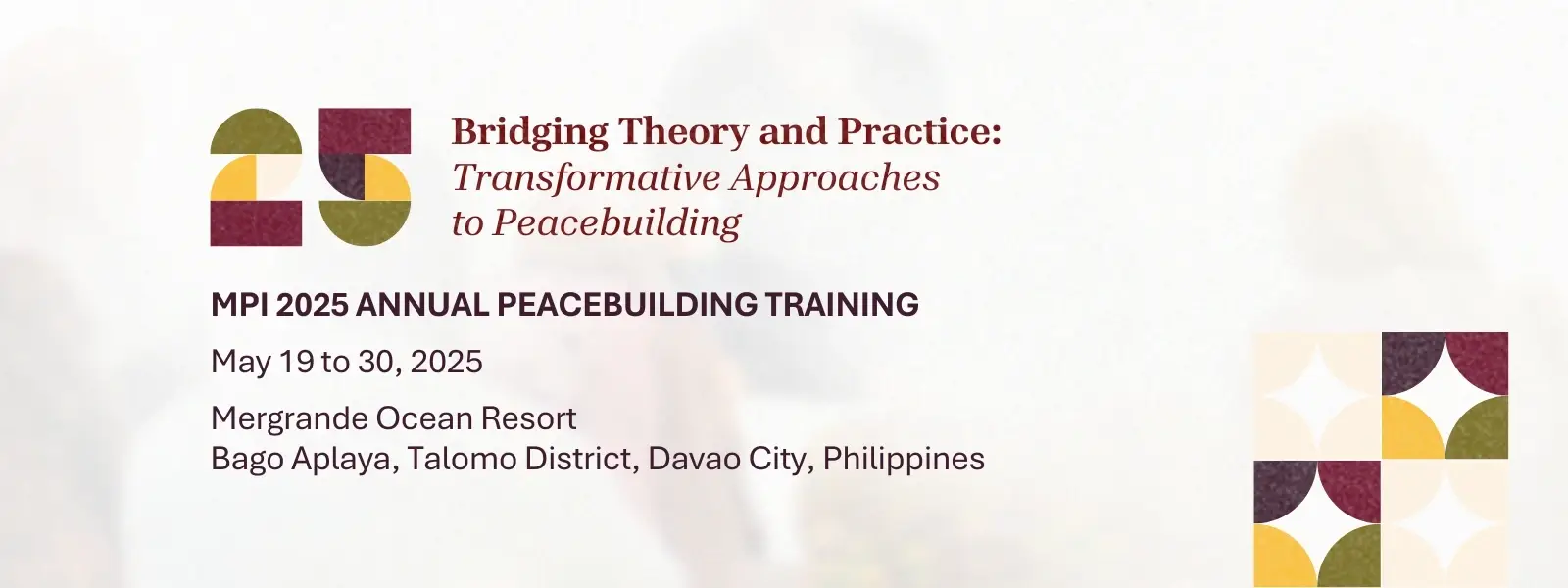 MPI 2025 Annual Peacebuilding Training