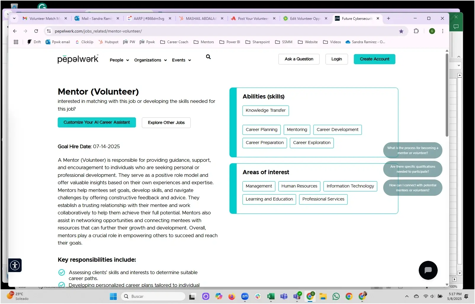 Become a Mentor and Help People Evolve with Work