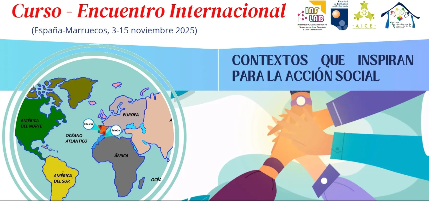 Curso-Encuentro Internacional "Contextos que inspiran para la acción social"