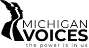 Logo of Michigan Voices