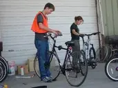 Logo of Bikes for the World