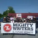 Logo of Mighty Writers-El Futuro Kennett