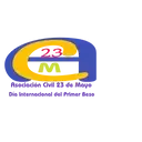 Logo of asociación civil 23 de mayo dia internacional del primer beso