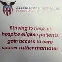 Logo of Allegiance Hospice