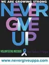 Logo of Never Give Up-Heaven Will Wait