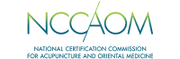 Logo of National Certification Commission for Acupuncture and Oriental Medicine (NCCAOM)