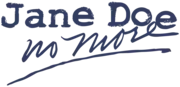 Logo of Jane Doe No More, Inc.