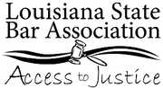 Logo of Louisiana State Bar Association's Access to Justice Program