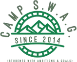 Logo of Camp S.W.A.G. (Students With Ambitions & Goals)