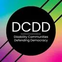 Logo de Disability Communities Defending Democracy (DCDD)