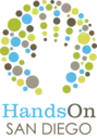Logo de HandsOn San Diego