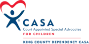 Logo of King County Dependency CASA
