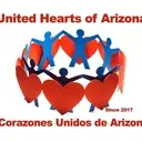 Logo of UNITED HEARTS OF ARIZONA-CORAZONES UNIDOS DE ARIZONA