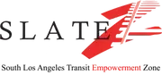 Logo of South Los Angeles Transit Empowerment Zone (SLATE-Z)